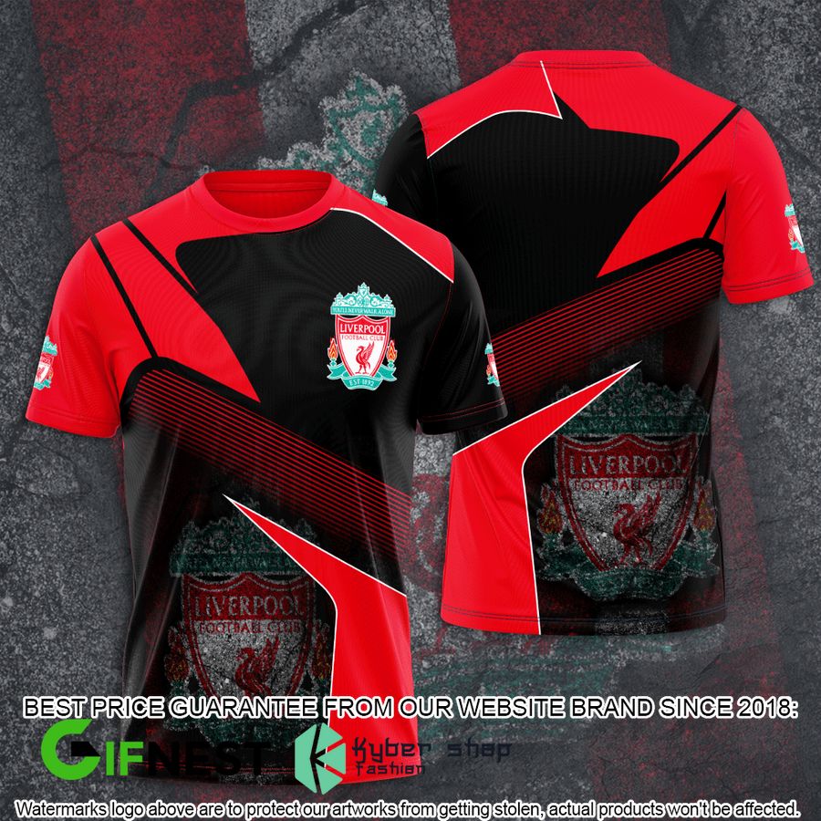 Liverpool Football Club 3D Hoodie, T-shirt
