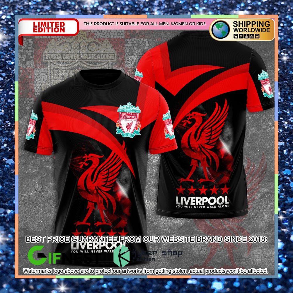 Liverpool You Never Walk Alone 3D Hoodie, T-shirt 3 Liverpool You Never Walk Alone 3D Hoodie, T-shirt word3