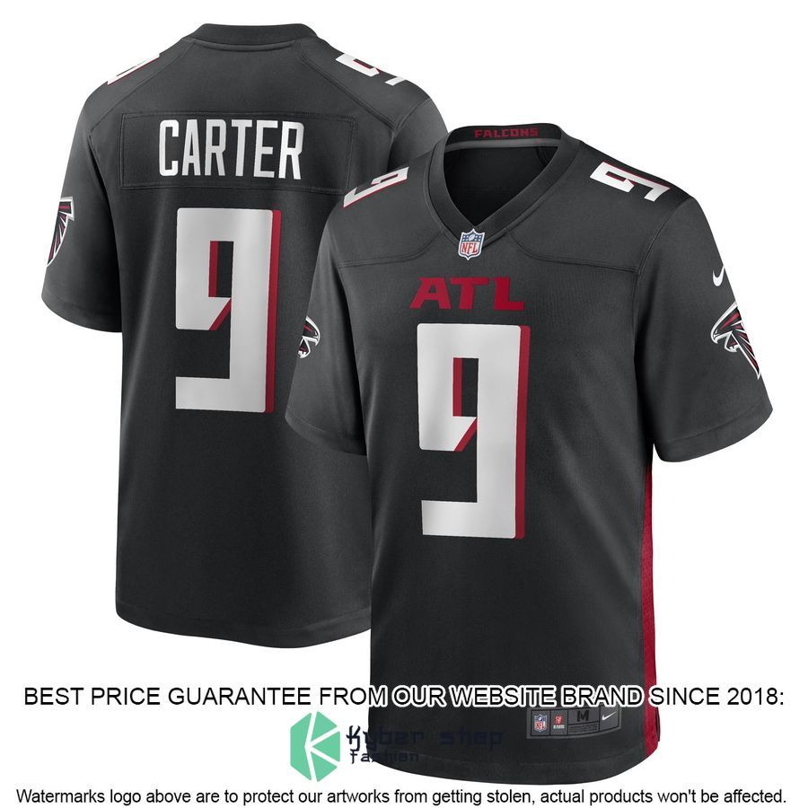 Lorenzo Carter Atlanta Falcons Black Football Jersey 4 Lorenzo Carter Atlanta Falcons Black Football Jersey word1