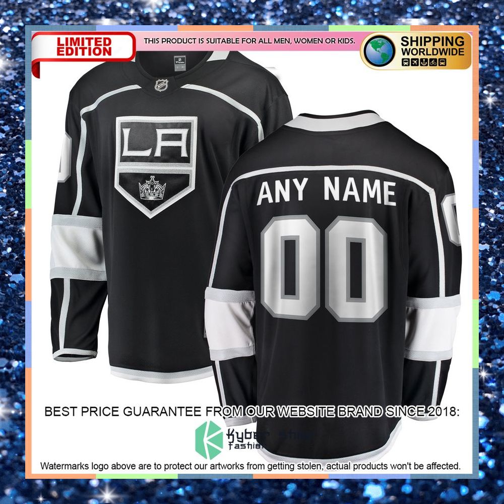 Los Angeles Kings Away Custom White Hockey Jersey 10 Los Angeles Kings Away Custom White Hockey Jersey word1