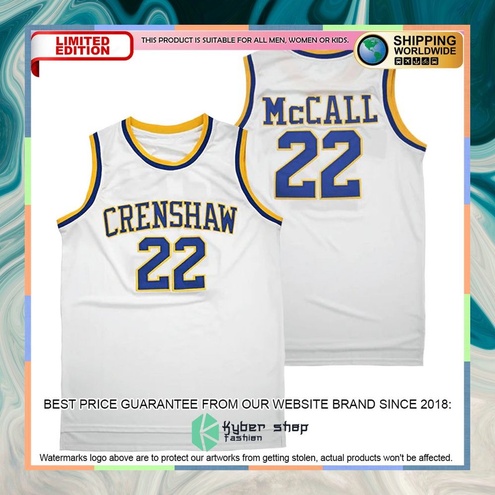 Love & Basketball Quincy McCall Crenshaw Basketball Jersey 4 Love & Basketball Quincy McCall Crenshaw Basketball Jersey word2