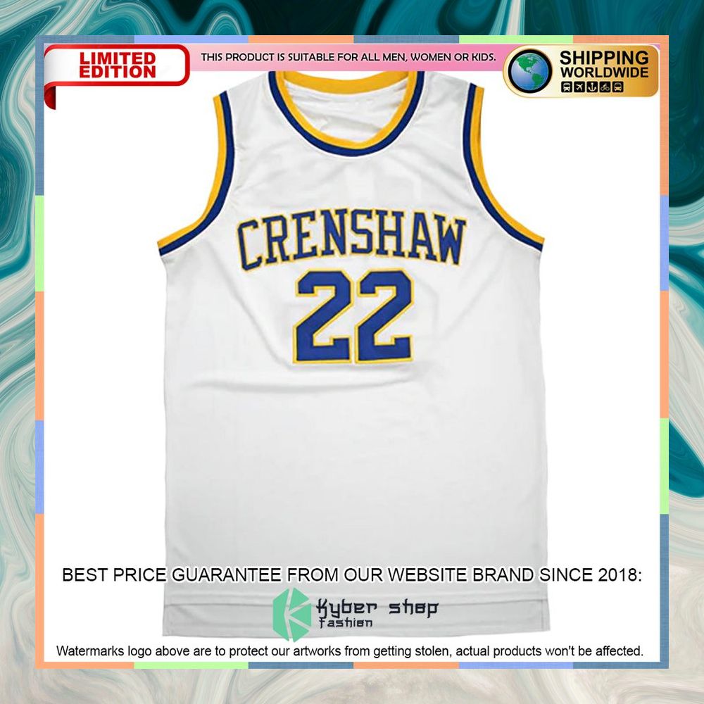 Love & Basketball Quincy McCall Crenshaw Basketball Jersey 5 Love & Basketball Quincy McCall Crenshaw Basketball Jersey word2