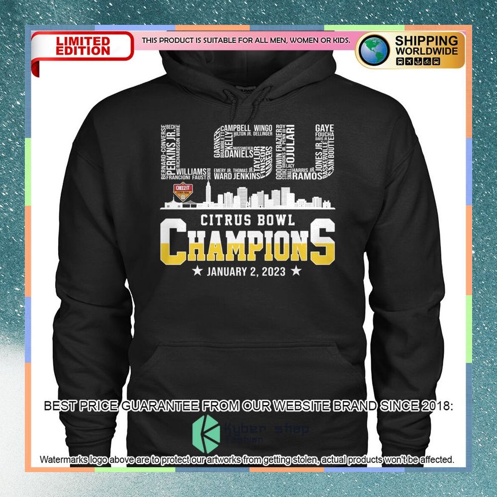 LSU Citrus Bowl Champions Shirt, Hoodie 15 LSU Citrus Bowl Champions Shirt, Hoodie word1