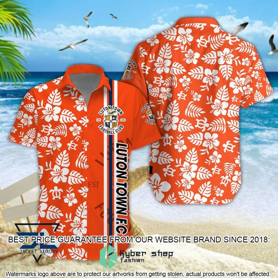 Luton Town F.C Logo Hawaiian Shirt, Shorts