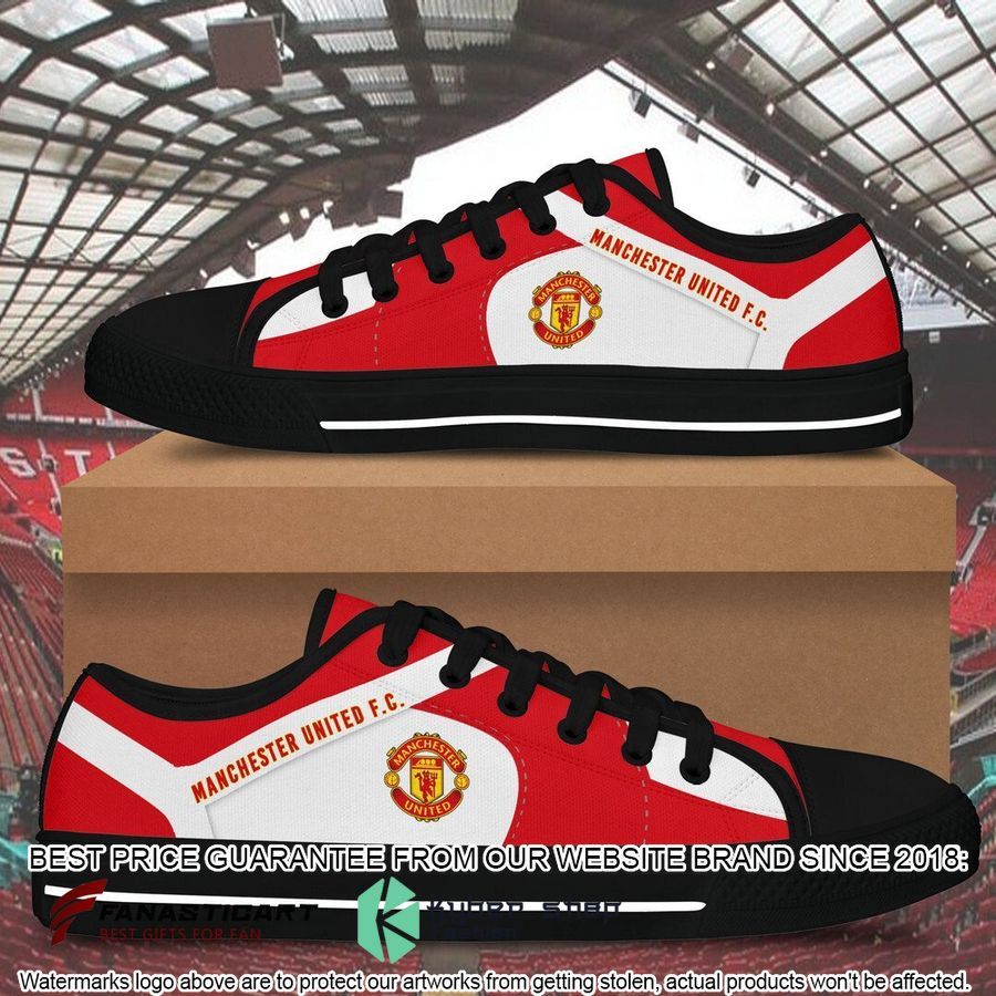 Manchester United FC Canvas Low Top Shoes