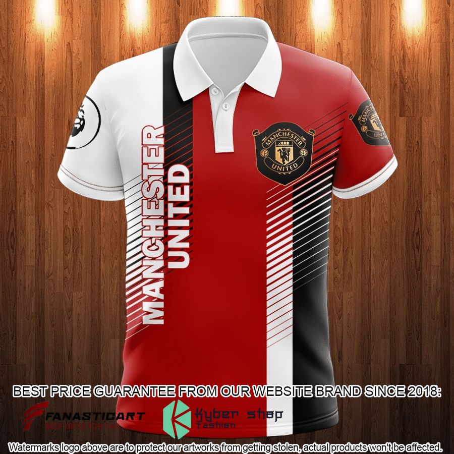 Manchester United FC Polo Shirt word1