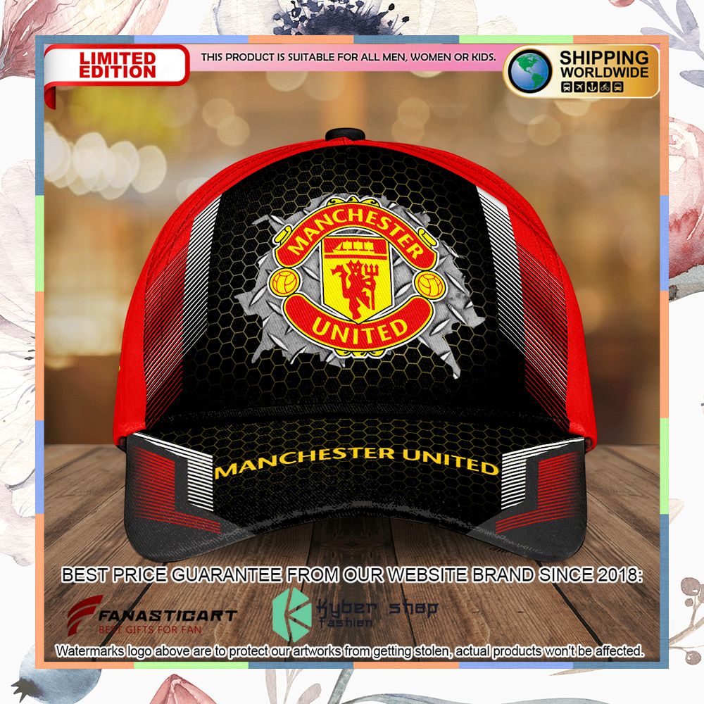Manchester United logo Classic Cap 4 Manchester United logo Classic Cap word1