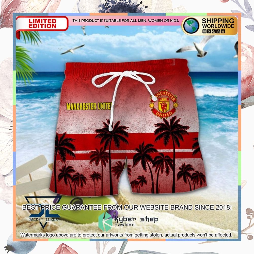 Manchester United Palm Tree Hawaiian Shirt, Shorts 6 Manchester United Palm Tree Hawaiian Shirt, Shorts word3