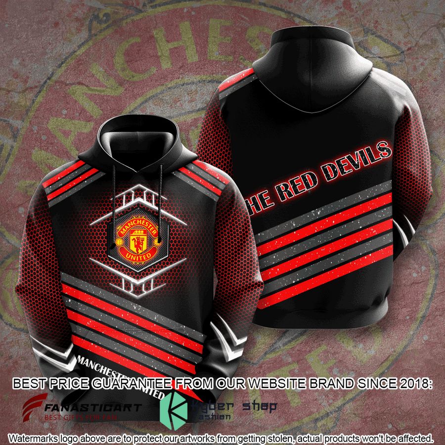 Manchester United The Red Devils Hoodie, Shirt