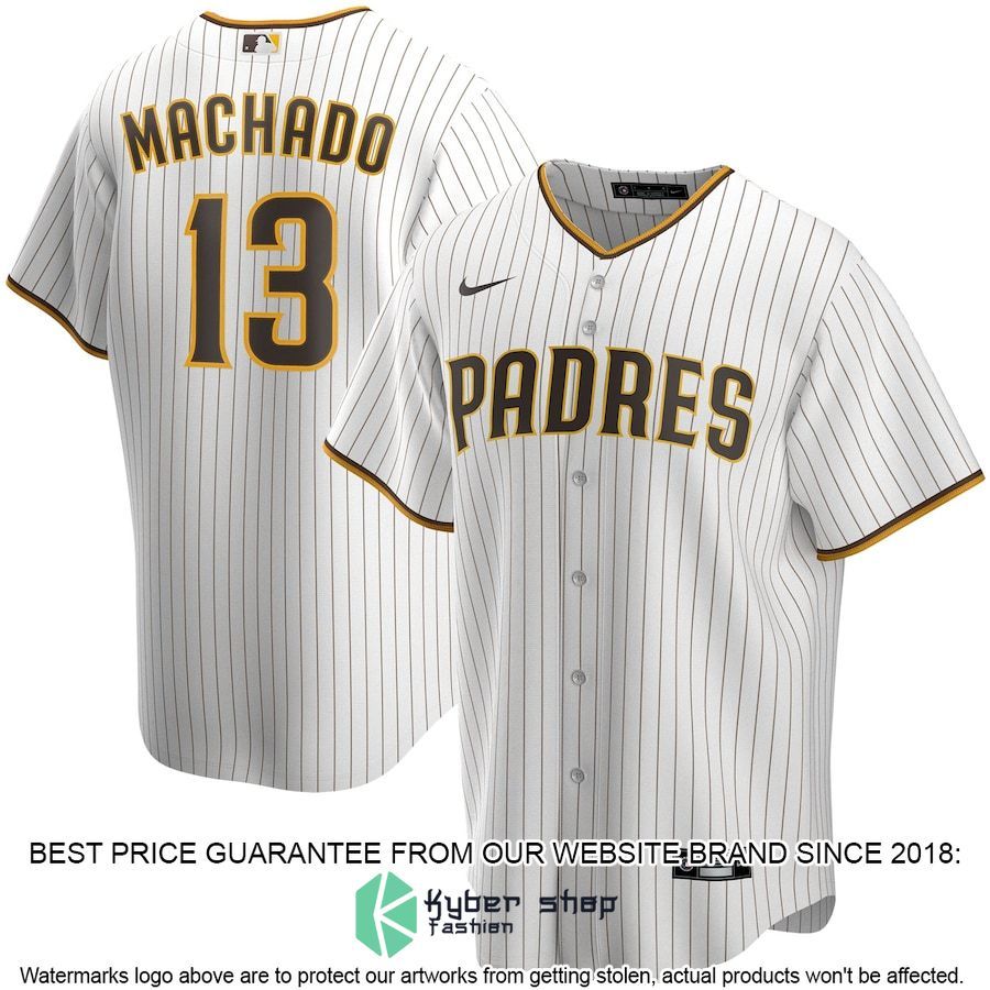 Manny Machado San Diego Padres Alternate Player White Baseball Jersey