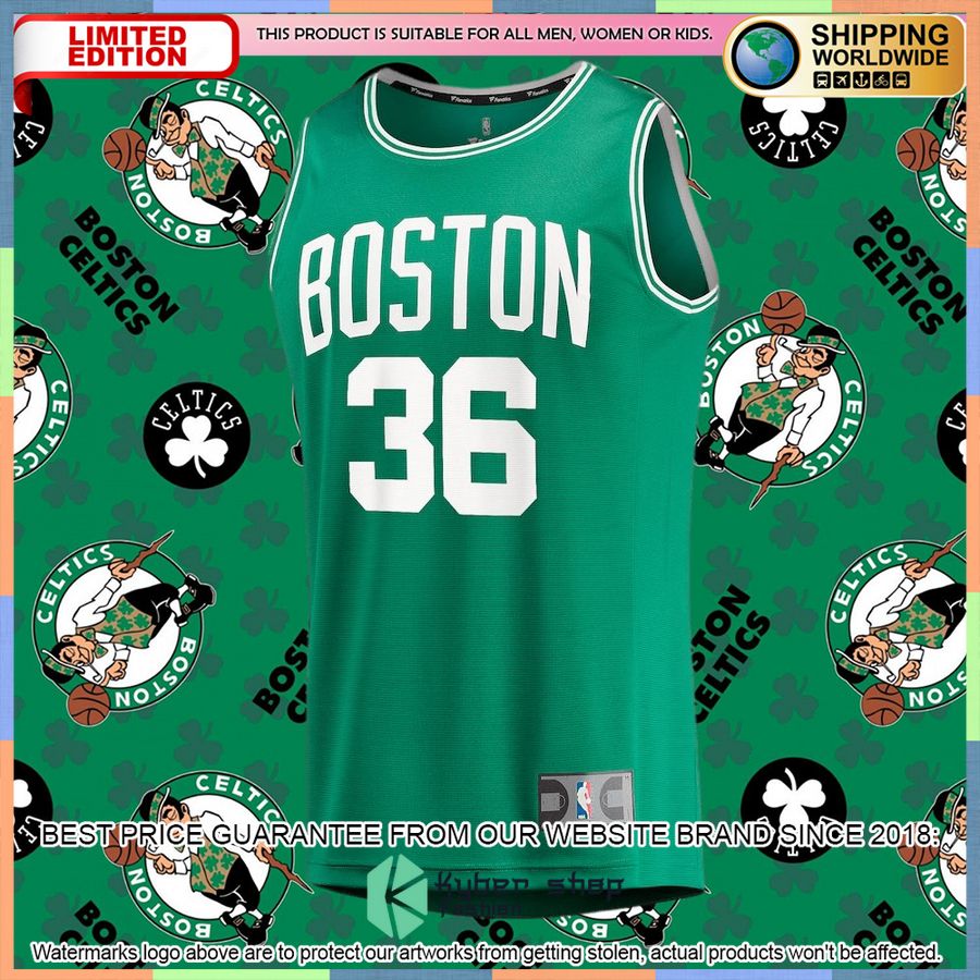 Marcus Smart Boston Celtics 2022 NBA Finals Player Kelly Green Basketball Jersey 5 Marcus Smart Boston Celtics 2022 NBA Finals Player Kelly Green Basketball Jersey word2