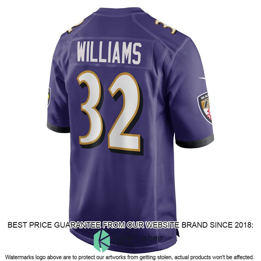 Marcus Williams Baltimore Ravens Purple Football Jersey 3 Marcus Williams Baltimore Ravens Purple Football Jersey word3