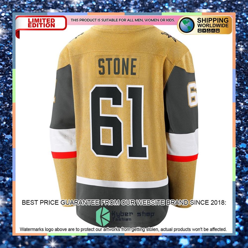 Mark Stone Vegas Golden Knights 2020-21 Alternate Premier Gold Hockey Jersey 8 Mark Stone Vegas Golden Knights 2020-21 Alternate Premier Gold Hockey Jersey word1