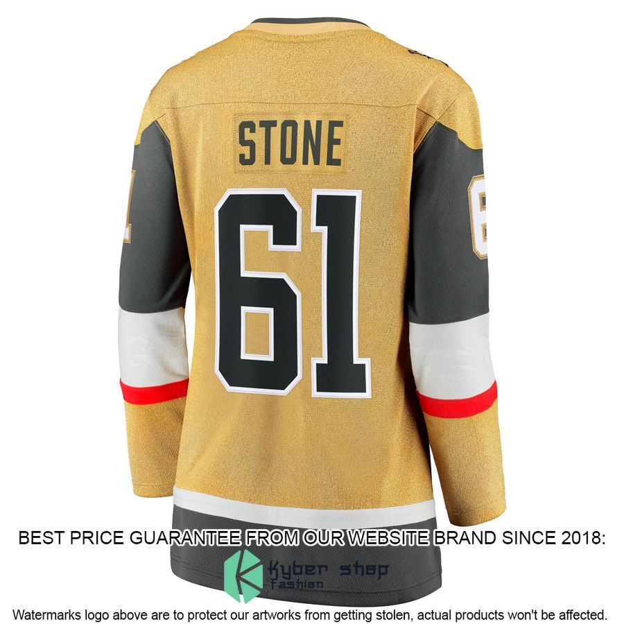 Mark Stone Vegas Golden Knights Women's Captain Patch Alternate Premier Gold Hockey Jersey 3 Mark Stone Vegas Golden Knights Women's Captain Patch Alternate Premier Gold Hockey Jersey word1