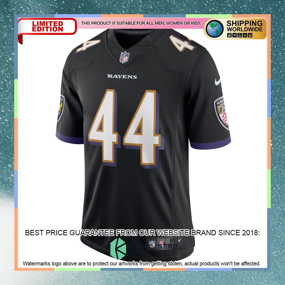 Marlon Humphrey Baltimore Ravens Vapor Black Football Jersey 6 Marlon Humphrey Baltimore Ravens Vapor Black Football Jersey word3