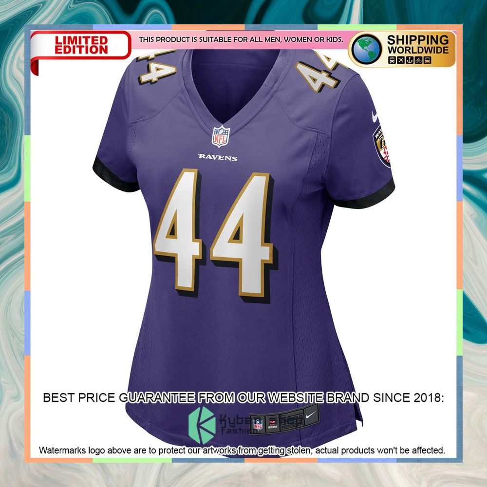 Marlon Humphrey Baltimore Ravens Women's Purple Football Jersey 7 Marlon Humphrey Baltimore Ravens Women's Purple Football Jersey word2