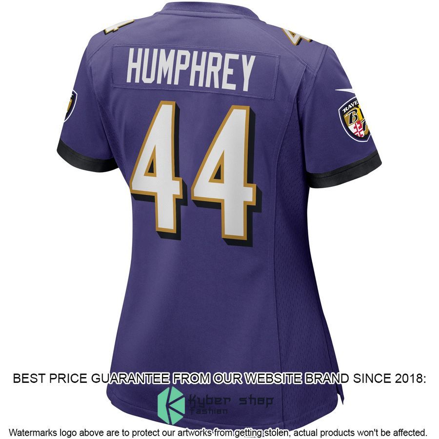 Marlon Humphrey Baltimore Ravens Women's Purple Football Jersey 3 Marlon Humphrey Baltimore Ravens Women's Purple Football Jersey word2