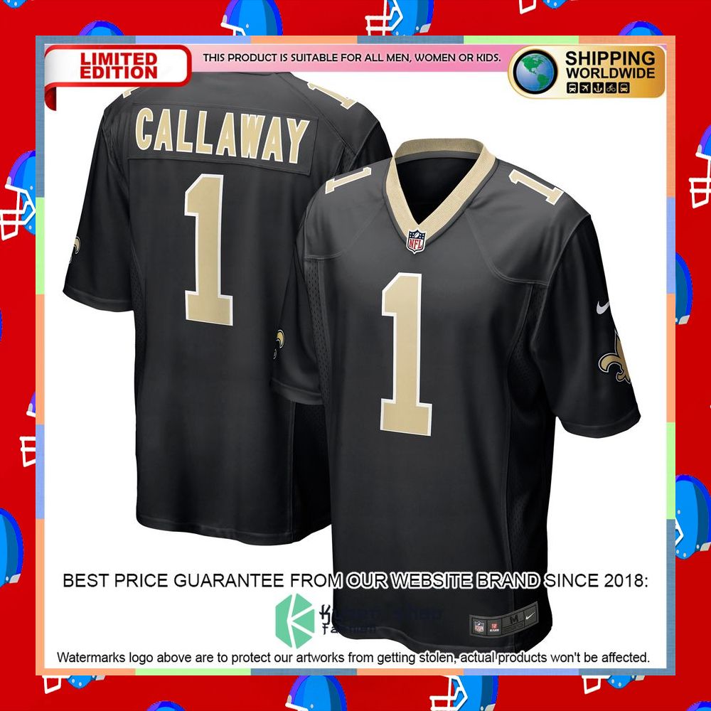 Marquez Callaway New Orleans Saints Black Football Jersey 5 Marquez Callaway New Orleans Saints Black Football Jersey word2