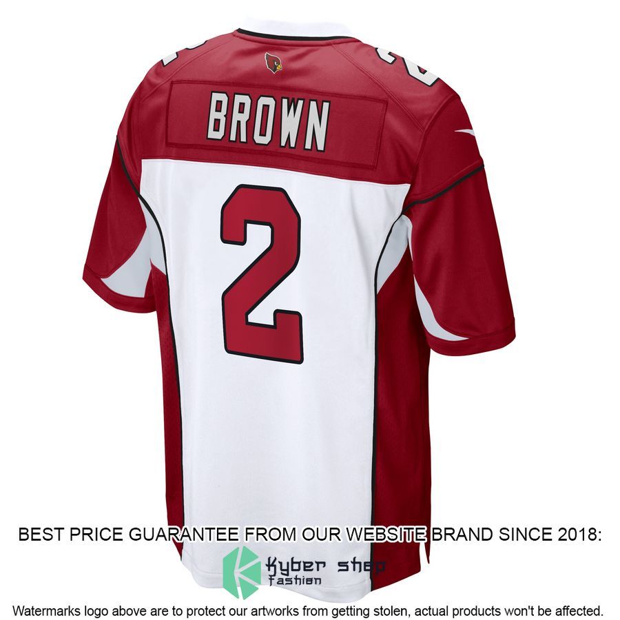 Marquise Brown Arizona Cardinals White Football Jersey 3 Marquise Brown Arizona Cardinals White Football Jersey word1