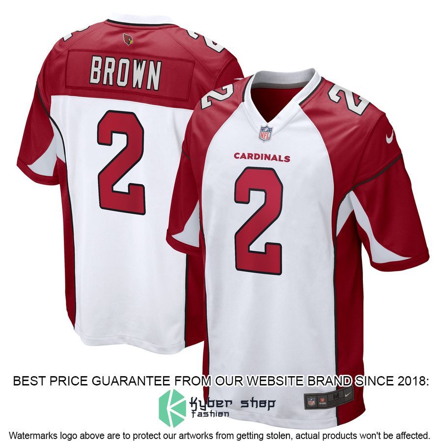Marquise Brown Arizona Cardinals White Football Jersey 4 Marquise Brown Arizona Cardinals White Football Jersey word1