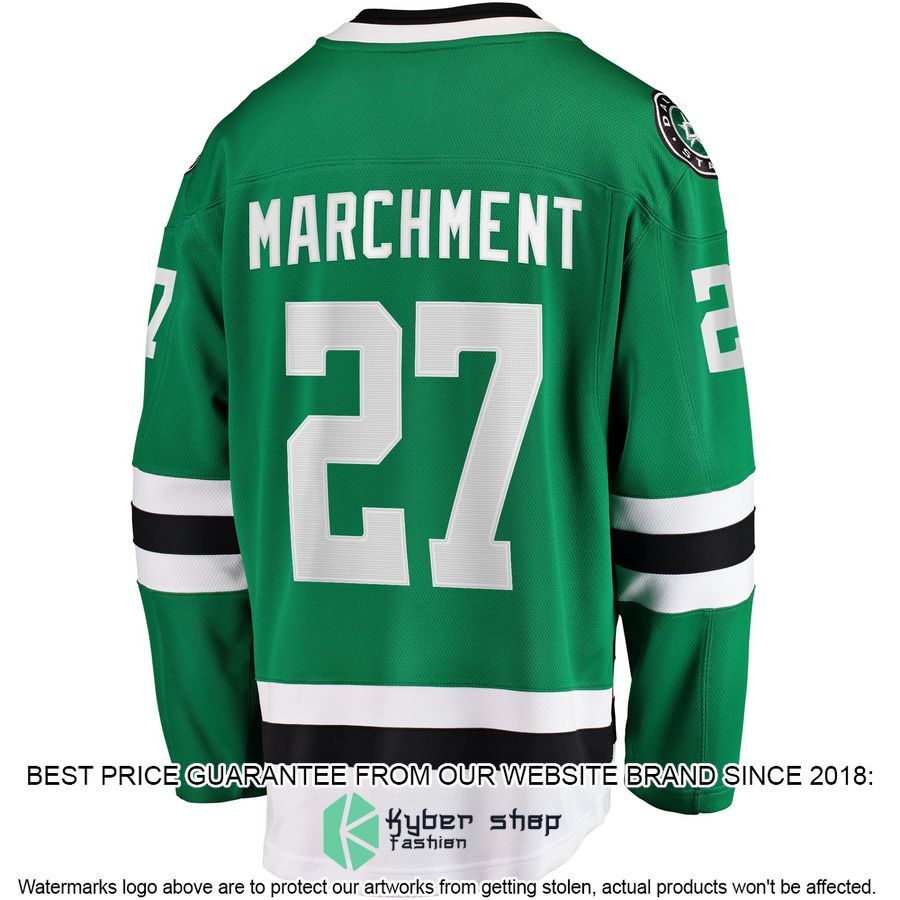 Mason Marchment Dallas Stars Home Kelly Green Hockey Jersey 3 Mason Marchment Dallas Stars Home Kelly Green Hockey Jersey word1