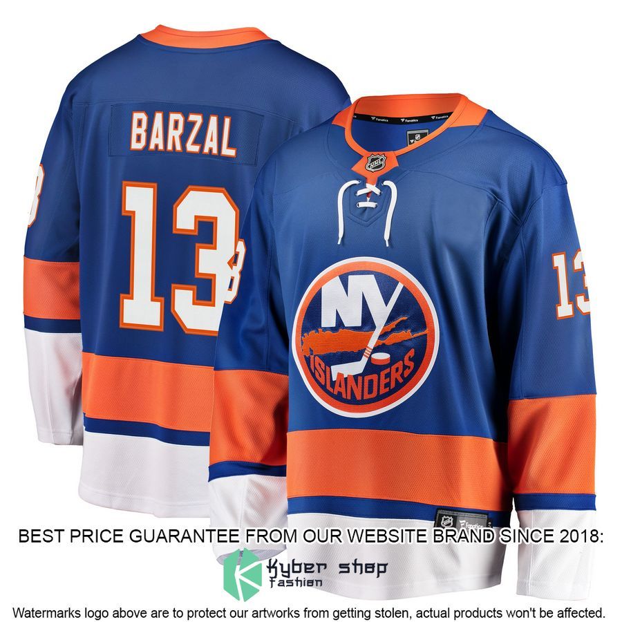 Mathew Barzal New York Islanders Premier Royal Hockey Jersey