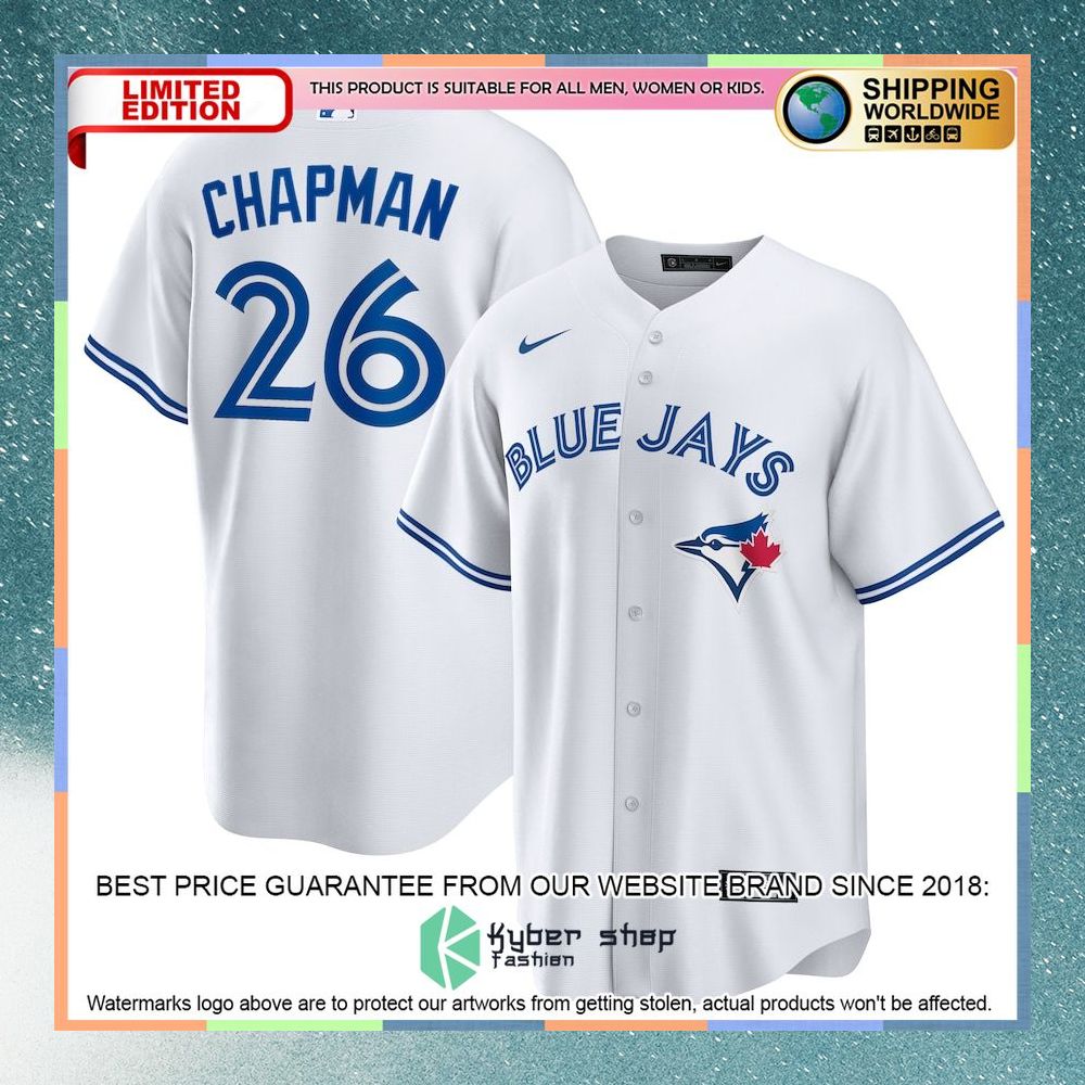 Matt Chapman Toronto Blue Jays Player White Baseball Jersey 4 Matt Chapman Toronto Blue Jays Player White Baseball Jersey word2