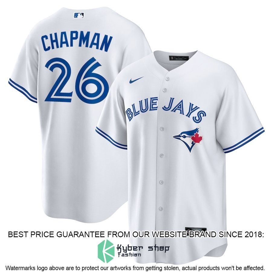 Matt Chapman Toronto Blue Jays Player White Baseball Jersey
