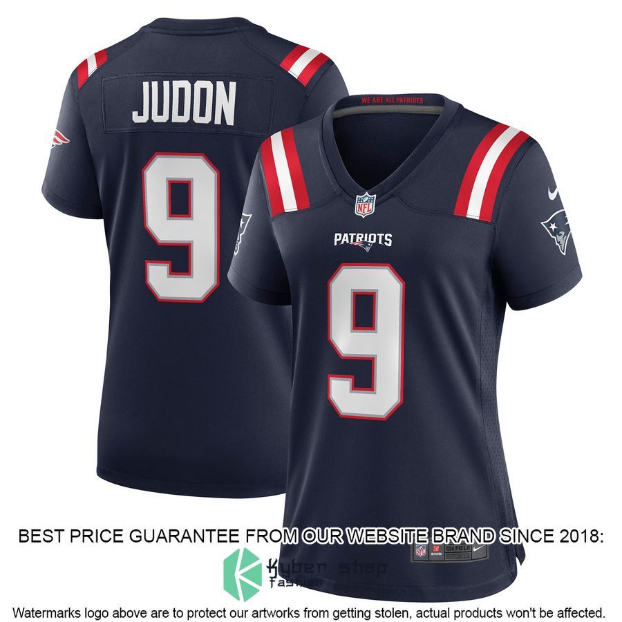 Matthew Judon New England Patriots Women's Navy Football Jersey