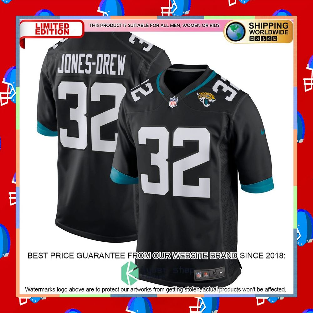 Maurice JonesDrew Jacksonville Jaguars Black Football Jersey 8 Maurice JonesDrew Jacksonville Jaguars Black Football Jersey word2