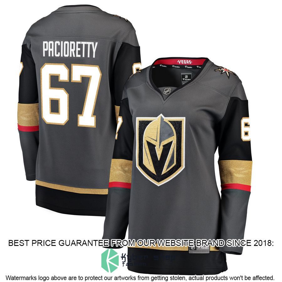 Max Pacioretty Vegas Golden Knights Women's Black Hockey Jersey