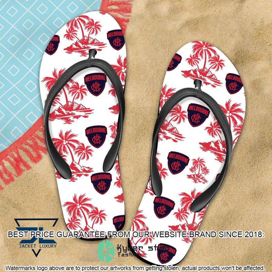 Melbourne Football Club Flip Flops
