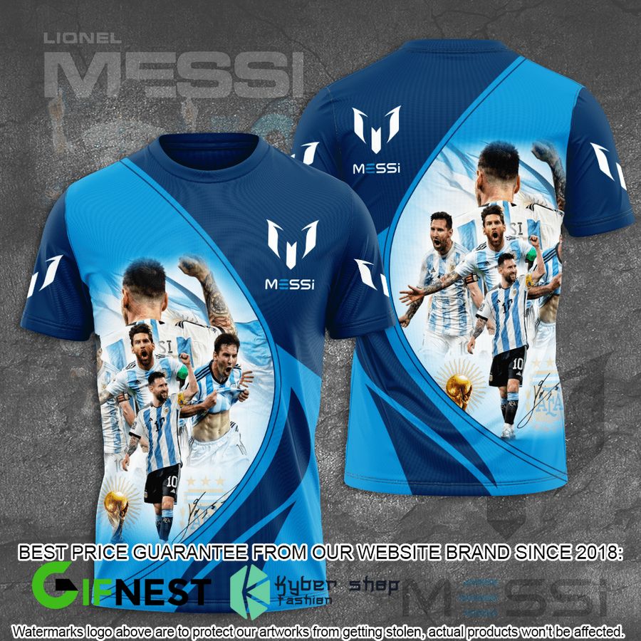 Messi 10 3D Hoodie, T-shirt