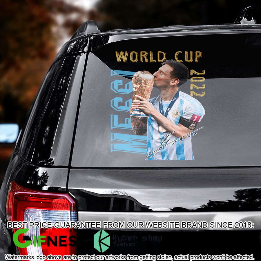 Messi Champion World Cup 2022 Sticker word2