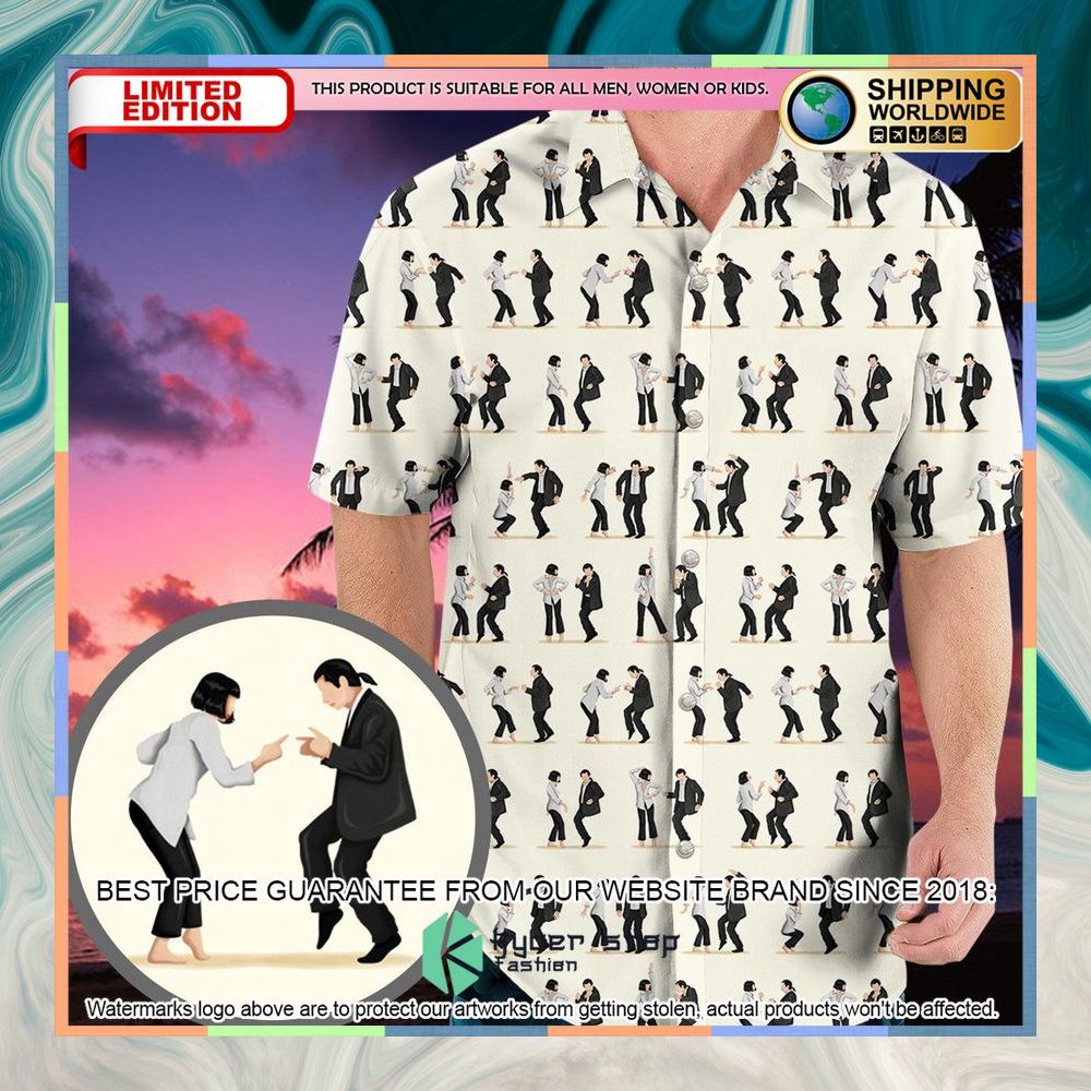 Mia Wallace and Vincent Vega Dance Pulp Fiction Hawaiian Shirt 5 Mia Wallace and Vincent Vega Dance Pulp Fiction Hawaiian Shirt word2