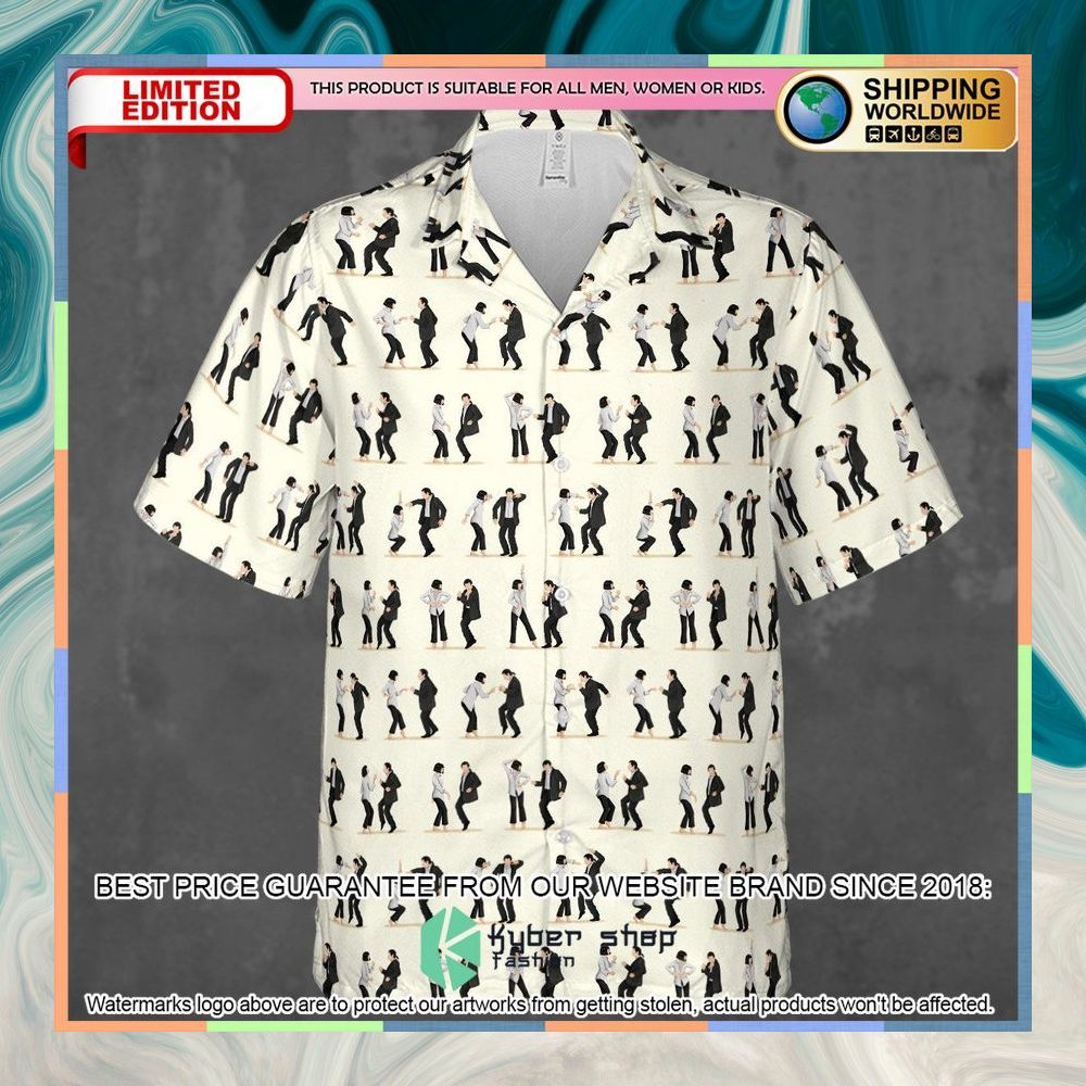 Mia Wallace and Vincent Vega Dance Pulp Fiction Hawaiian Shirt 6 Mia Wallace and Vincent Vega Dance Pulp Fiction Hawaiian Shirt word2