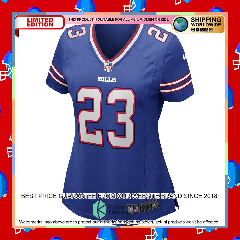 Micah Hyde Buffalo Bills Women's Royal Football Jersey 6 Micah Hyde Buffalo Bills Women's Royal Football Jersey word3