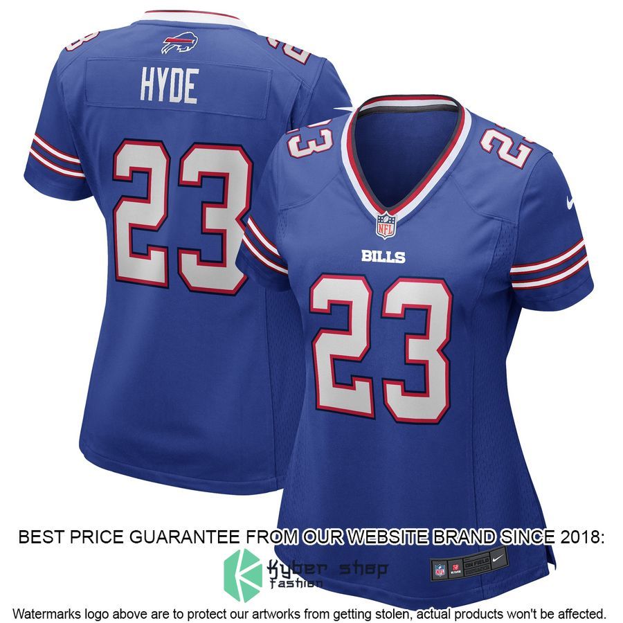 Micah Hyde Buffalo Bills Women's Royal Football Jersey 4 Micah Hyde Buffalo Bills Women's Royal Football Jersey word3