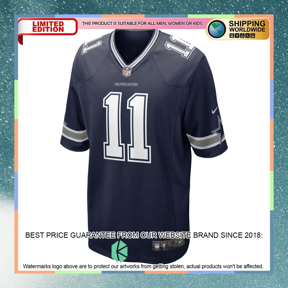Micah Parsons Dallas Cowboys 2021 NFL Draft First Round Pick Navy Football Jersey 6 Micah Parsons Dallas Cowboys 2021 NFL Draft First Round Pick Navy Football Jersey word3