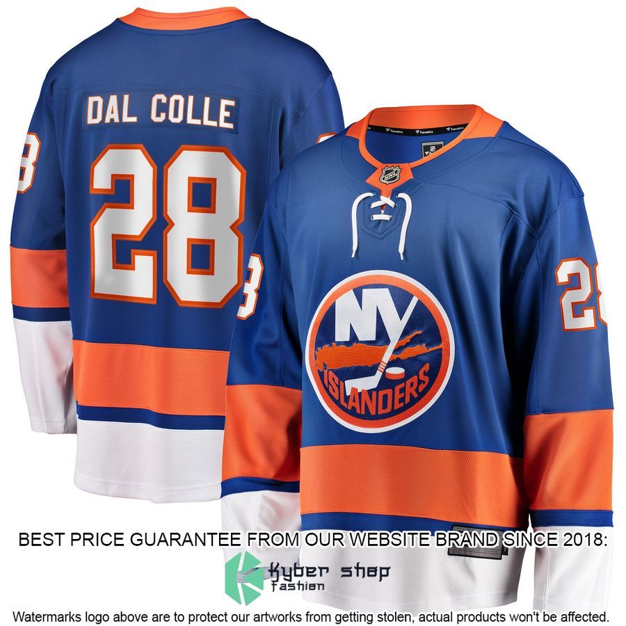 Michael Dal Colle New York Islanders Replica Royal Hockey Jersey