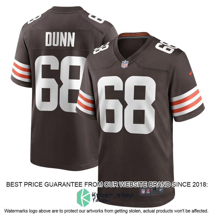 Michael Dunn Cleveland Browns Brown Football Jersey