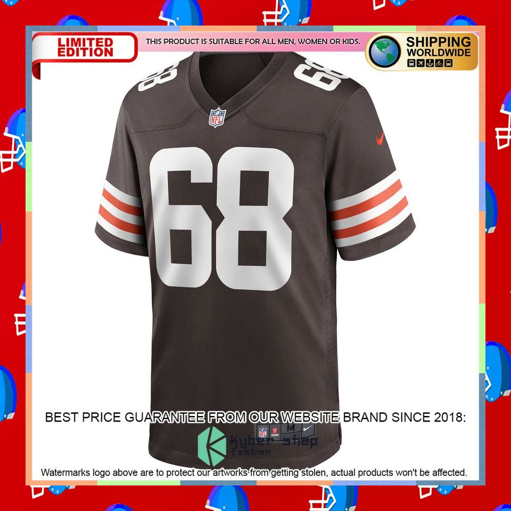 Michael Dunn Cleveland Browns Brown Football Jersey 6 Michael Dunn Cleveland Browns Brown Football Jersey word3