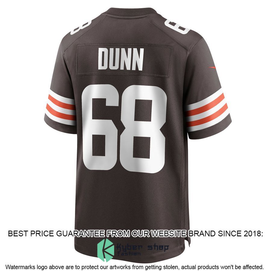 Michael Dunn Cleveland Browns Brown Football Jersey 3 Michael Dunn Cleveland Browns Brown Football Jersey word3