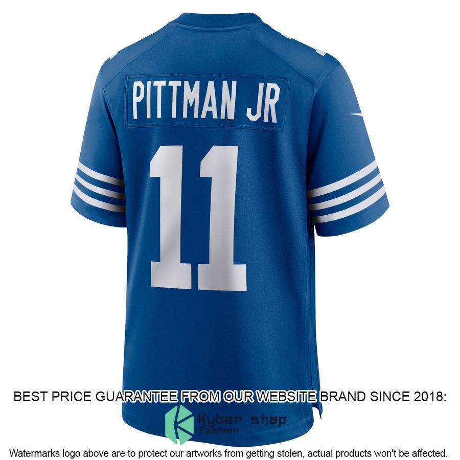 Michael Pittman Jr. Indianapolis Colts Alternate Royal Football Jersey 3 Michael Pittman Jr. Indianapolis Colts Alternate Royal Football Jersey word3