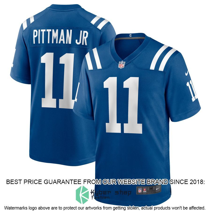 Michael Pittman Jr. Indianapolis Colts Royal Football Jersey