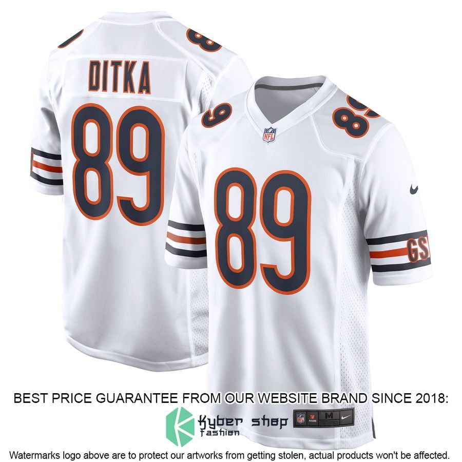 Mike Ditka Chicago Bears Orange Football Jersey 6 Mike Ditka Chicago Bears Orange Football Jersey word3