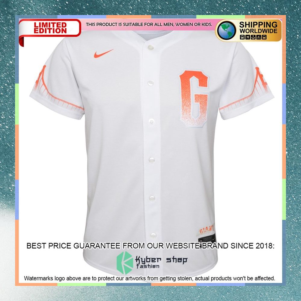 Mike Yastrzemski San Francisco Giants Youth City Connect Player White Baseball Jersey 5 Mike Yastrzemski San Francisco Giants Youth City Connect Player White Baseball Jersey word3