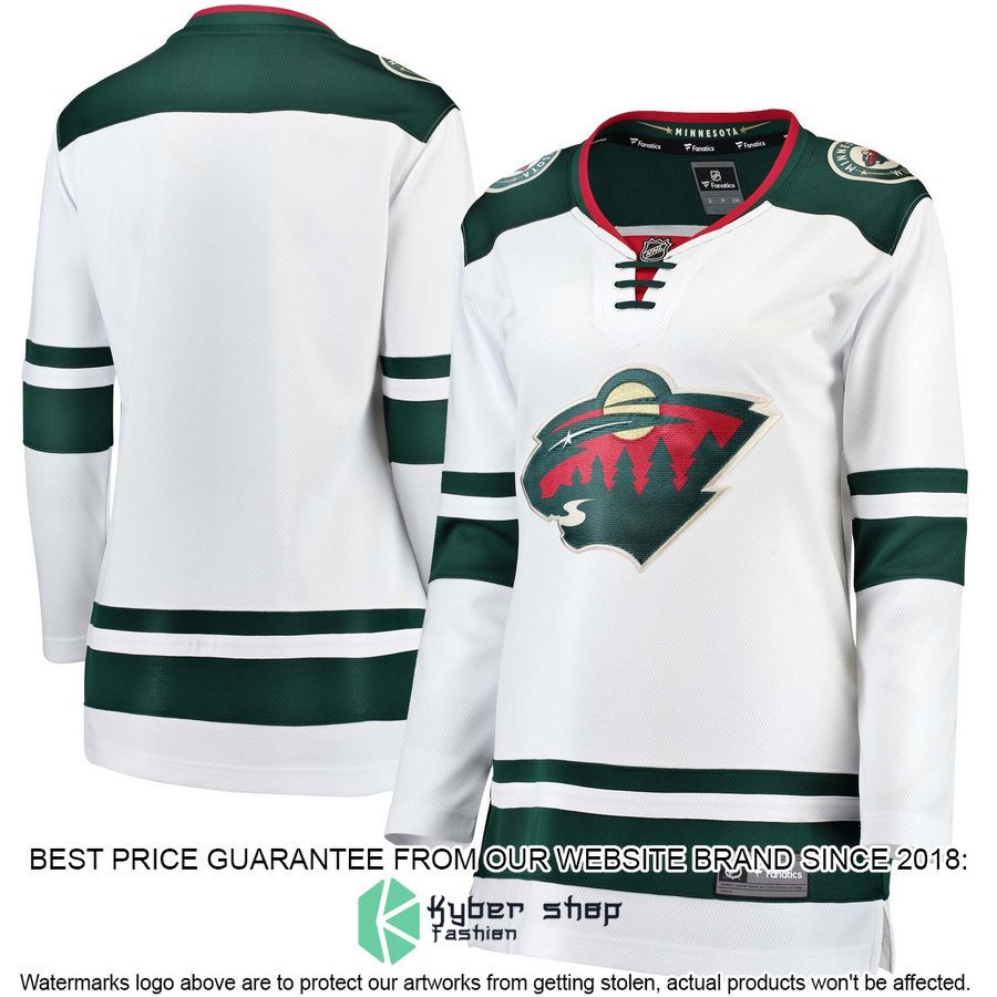 Minnesota Wild Women's Away White Hockey Jersey