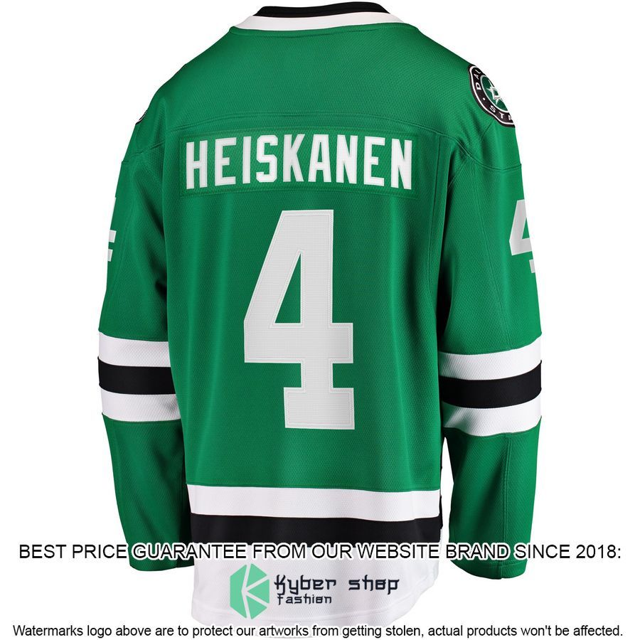 Miro Heiskanen Dallas Stars Team Color Kelly Green Hockey Jersey 3 Miro Heiskanen Dallas Stars Team Color Kelly Green Hockey Jersey word1