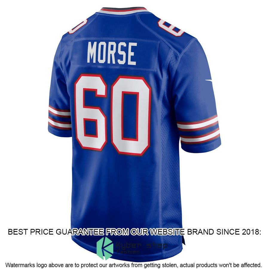 Mitch Morse Buffalo Bills Royal Football Jersey 3 Mitch Morse Buffalo Bills Royal Football Jersey word2